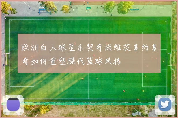 欧洲白人球星东契奇诺维茨基约基奇如何重塑现代篮球风格
